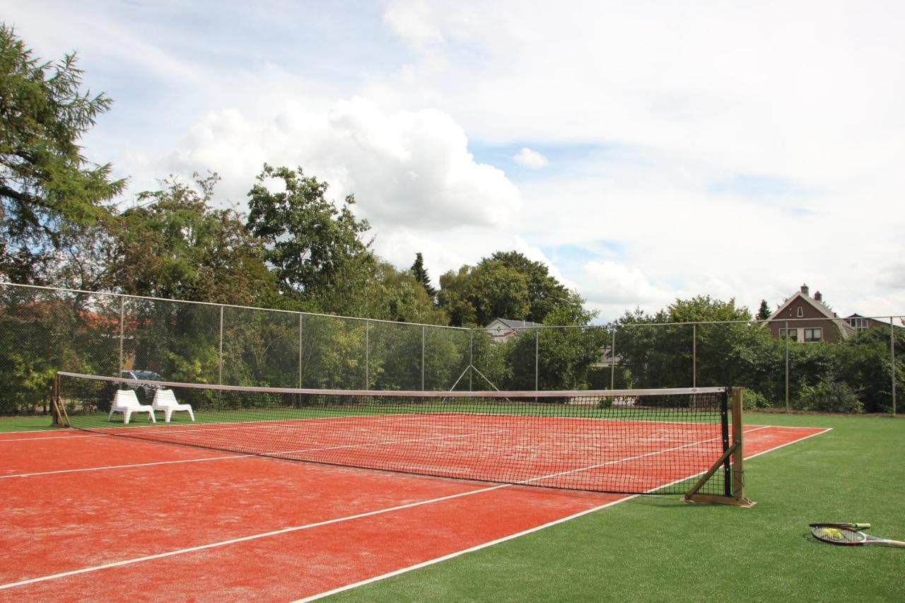ErichemFamiliehuis De Betuwe Met Prive Kunstgras Tennisbaan En Sauna别墅 外观 照片