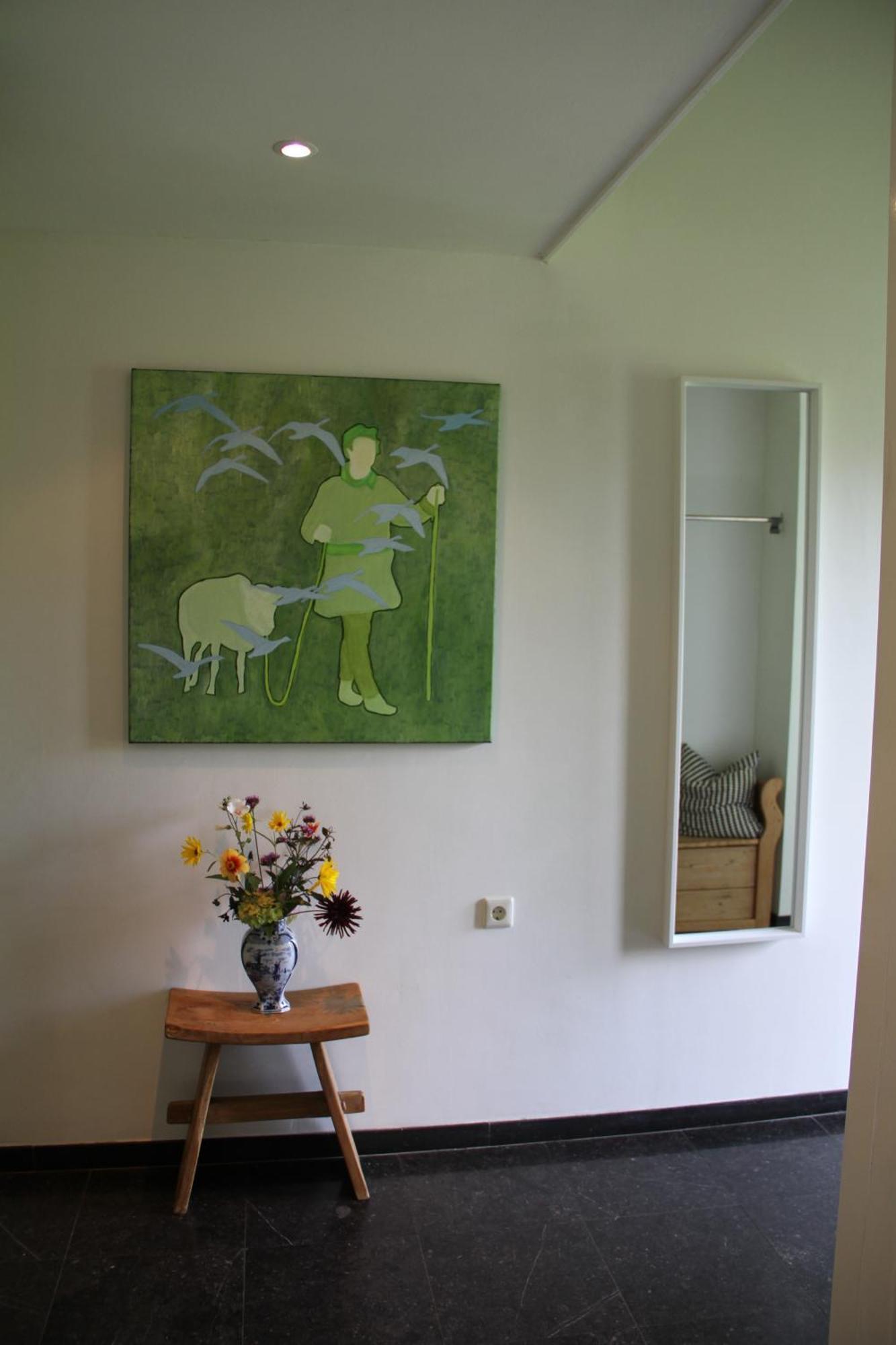 ErichemFamiliehuis De Betuwe Met Prive Kunstgras Tennisbaan En Sauna别墅 外观 照片
